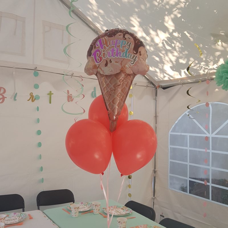 Ballon Ballonnen geschenk decoratie verjaardag pilaar Sint-Truiden Hoeselt