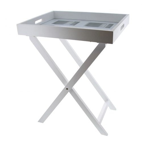 dienblad fotokader op voet